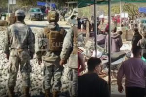 Operativo contra el contrabando en la frontera entre Bolivia y Argentina