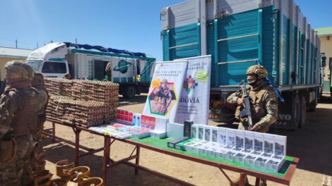 Contrabando en Bolivia afectado en más de 78 millones de bolivianos