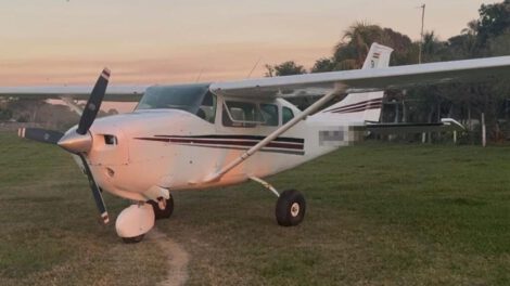 Avioneta con cocaína en Chapare