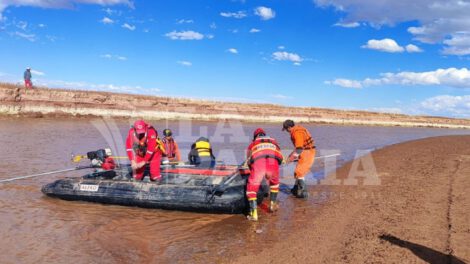 Búsqueda de jóvenes desaparecidos en el río Jucho Jawira