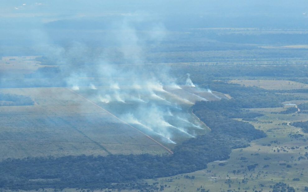 focos de calor en Bolivia