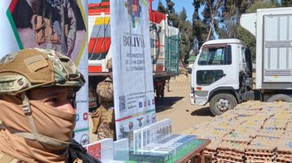 Lucha contra el contrabando en Bolivia