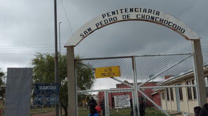 Fuga de reclusos en Chonchocoro