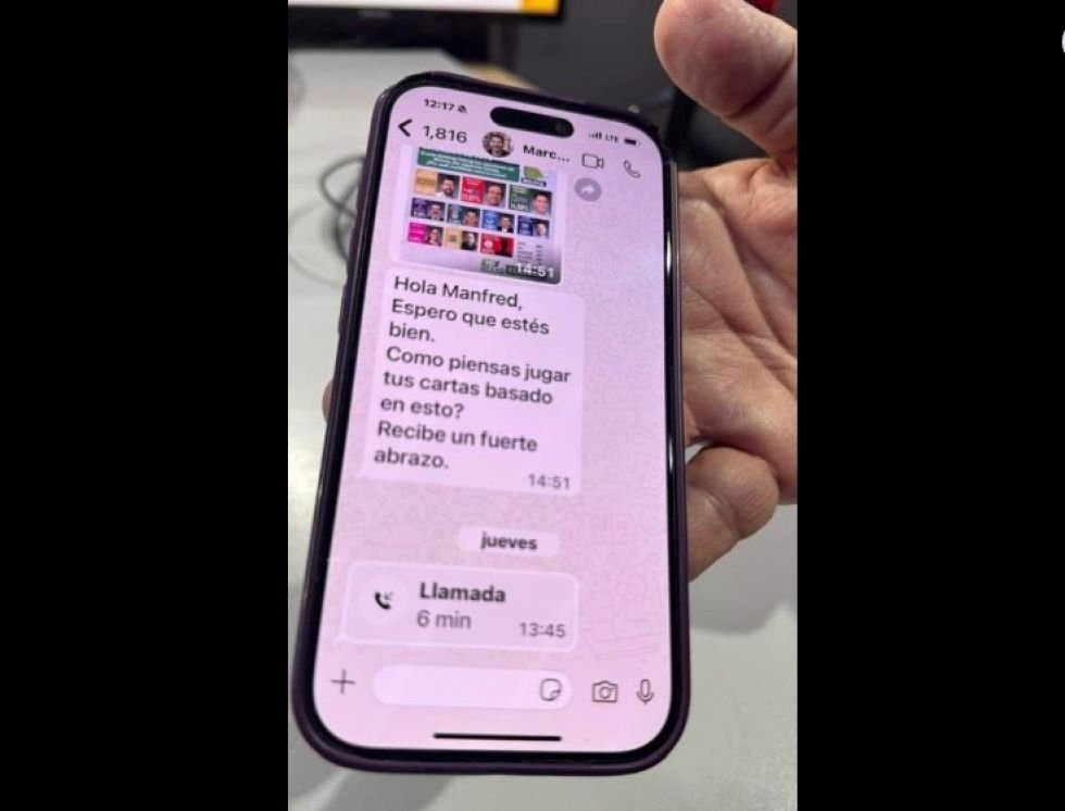Manfred Reyes Villa denuncia intento de cooptación por Marcelo Claure
