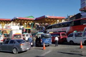 escasez de combustible en La Paz
