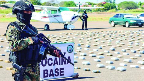 Incautación de cocaína en operativos antidrogas