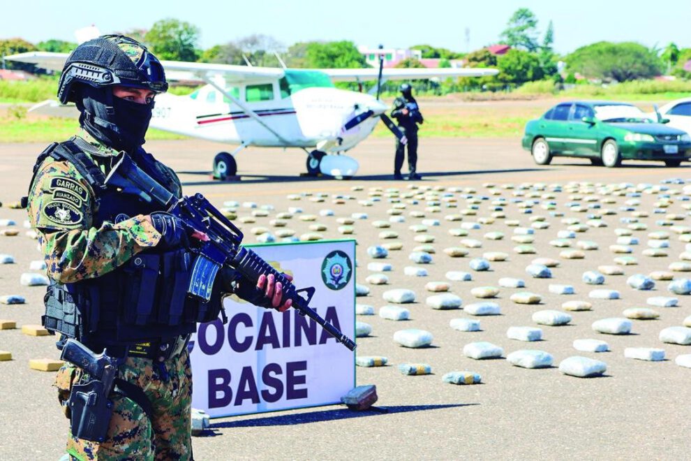 Incautación de cocaína en operativos antidrogas