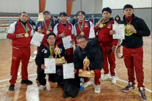 Oruro en el Nacional de Powerlifting