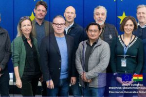 Observadores de la Unión Europea llegan a Bolivia para las elecciones generales