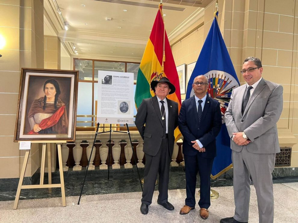 Juana Azurduy homenajeada por la OEA