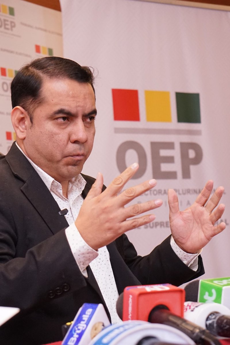 Simulacro del sistema de transmisión de resultados del TSE