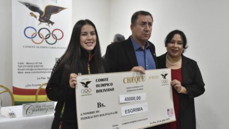 apoyo económico para deportistas rumbo a los Panamericanos Junior