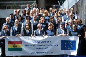 Observadores electorales de la UE en Bolivia
