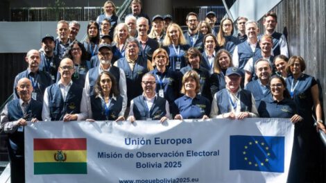 Observadores electorales de la UE en Bolivia