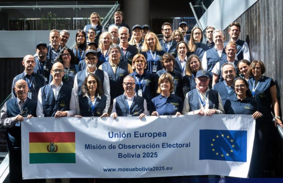Observadores electorales de la UE en Bolivia