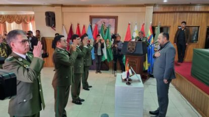 Cambios en la cúpula policial en Bolivia