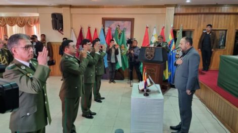 Cambios en la cúpula policial en Bolivia