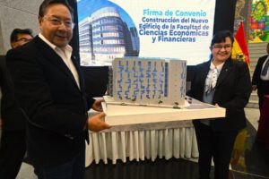 nuevo edificio en la UMSA