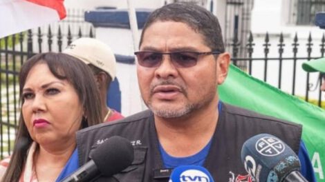 Saúl Méndez, líder sindicalista panameño requerido por Interpol