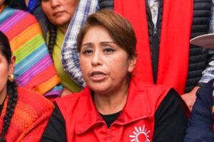 Ruth Nina y su detención preventiva por amenazas al proceso electoral