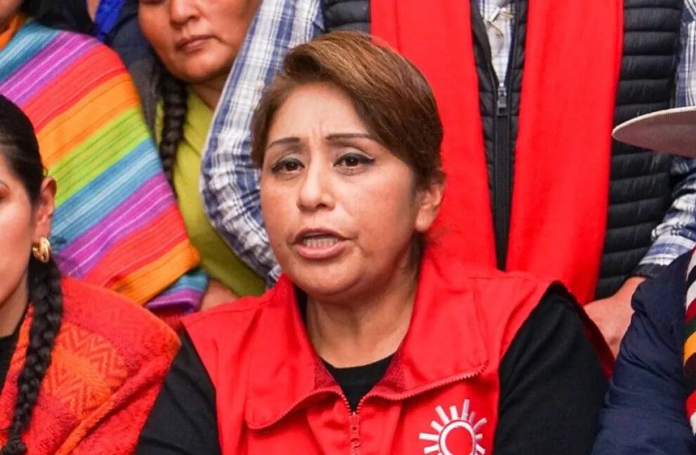 Ruth Nina y su detención preventiva por amenazas al proceso electoral