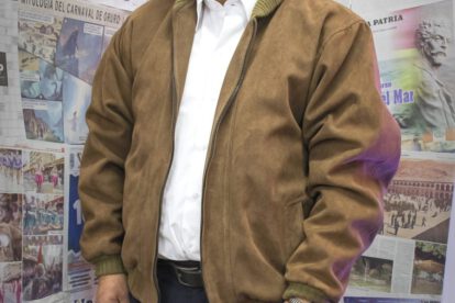 Walter Lague Saravia, ingeniero minero y líder comunitario de Oruro