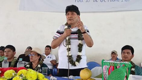 Evo Morales inhabilitado promoviendo el voto nulo