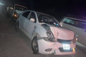 Accidente múltiple en carretera Oruro–Huanuni