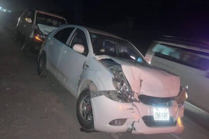 Accidente múltiple en carretera Oruro–Huanuni