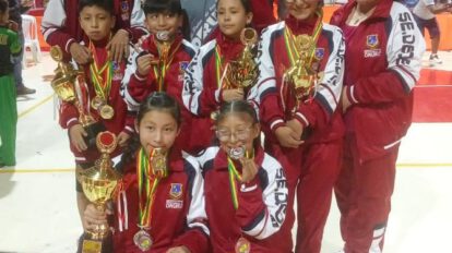Oruro conquista 12 medallas en el Torneo Nacional de Tarija