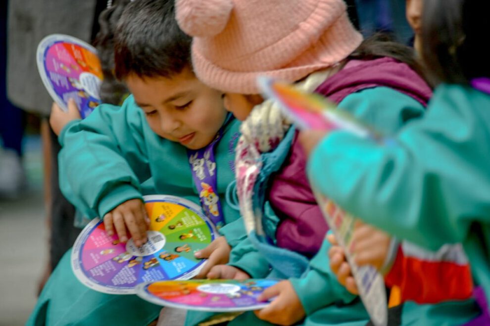 Vacunación contra el sarampión en Bolivia