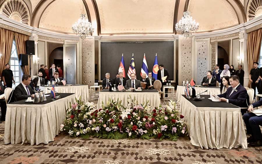 Acuerdo de alto el fuego Tailandia Camboya