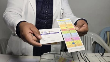 Control de carnet de vacunación en colegios