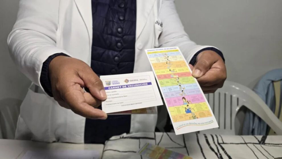 Control de carnet de vacunación en colegios