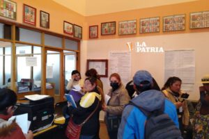 Jurados electorales en Oruro