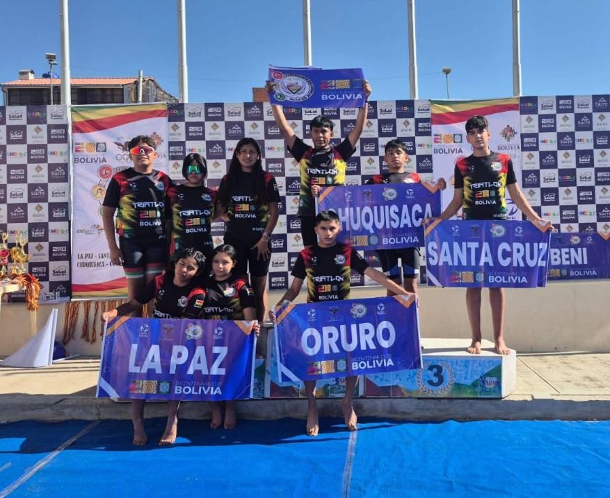 Campeonato Nacional de Triatlón en Sucre