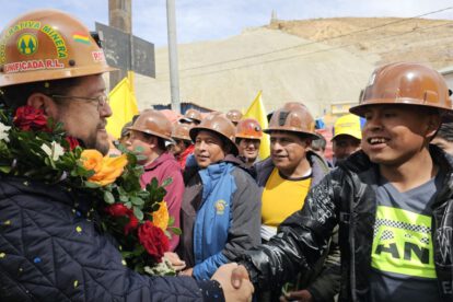 Samuel Doria Medina respaldado por cooperativistas en Potosí