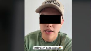 Tiktoker aprehendido en Santa Cruz por difundir información falsa sobre el dólar