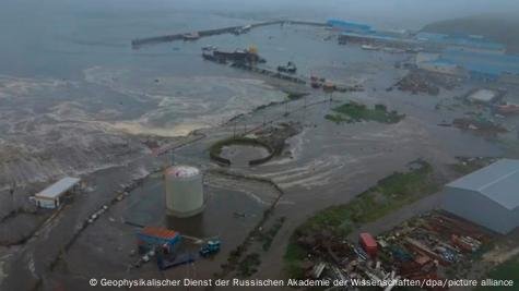 Sismo en Rusia provoca tsunamis en Japón