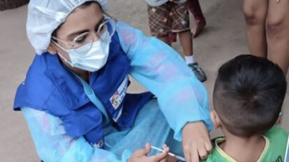 casos de sarampión en Bolivia