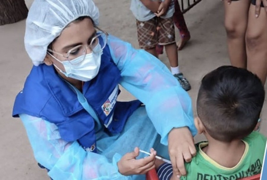 casos de sarampión en Bolivia