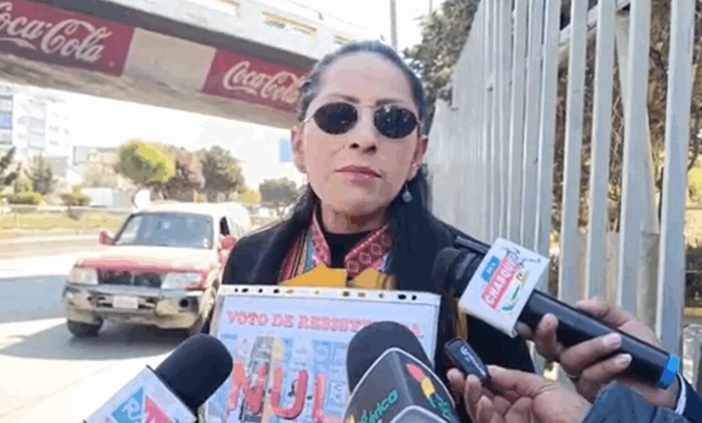 Voto nulo en las elecciones nacionales de agosto de 2025