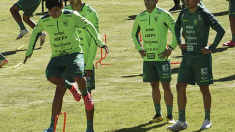 Selección Nacional con tiempo reducido para sus entrenamientos