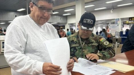 Roberto Banzer aprehendido en Bolivia tras deportación de EE.UU.