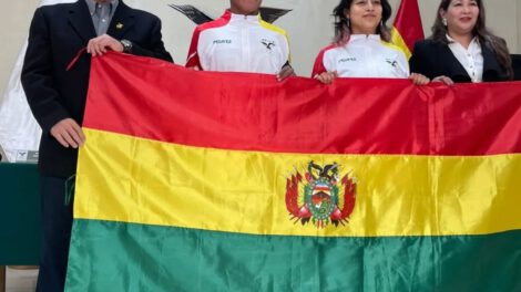 Abanderados Bolivia Panamericanos Junior