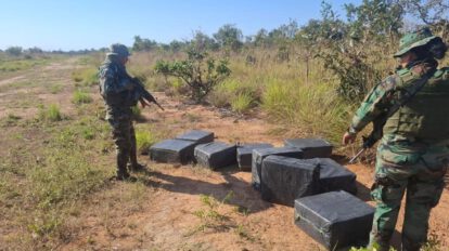 Incautación de droga en Beni y Cochabamba