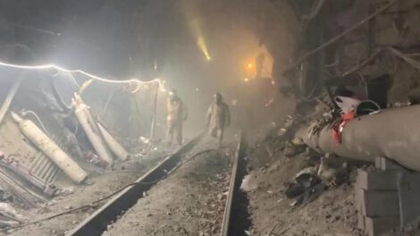 Derrumbe en mina El Teniente tras sismo en Chile