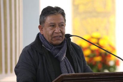 David Choquehuanca destaca el papel del pueblo en la revolución