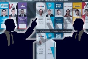 debate presidencial en Santa Cruz