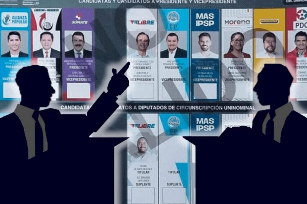 debate presidencial en Santa Cruz